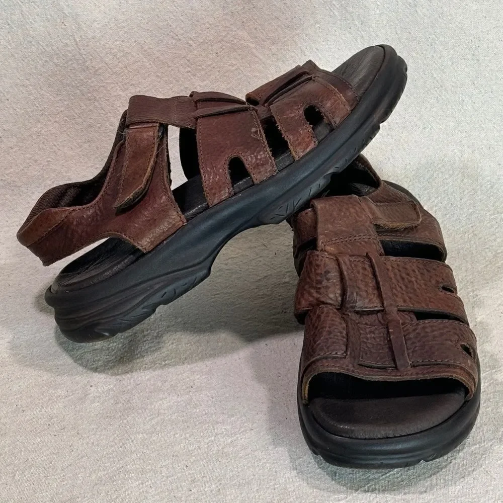 GBX Leather Sandals Mens Size 11M